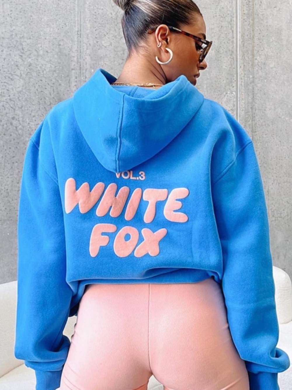 WHITE FOX Vol.3 Offstage Hoodie Azure Size S/M - Picture 5 of 6